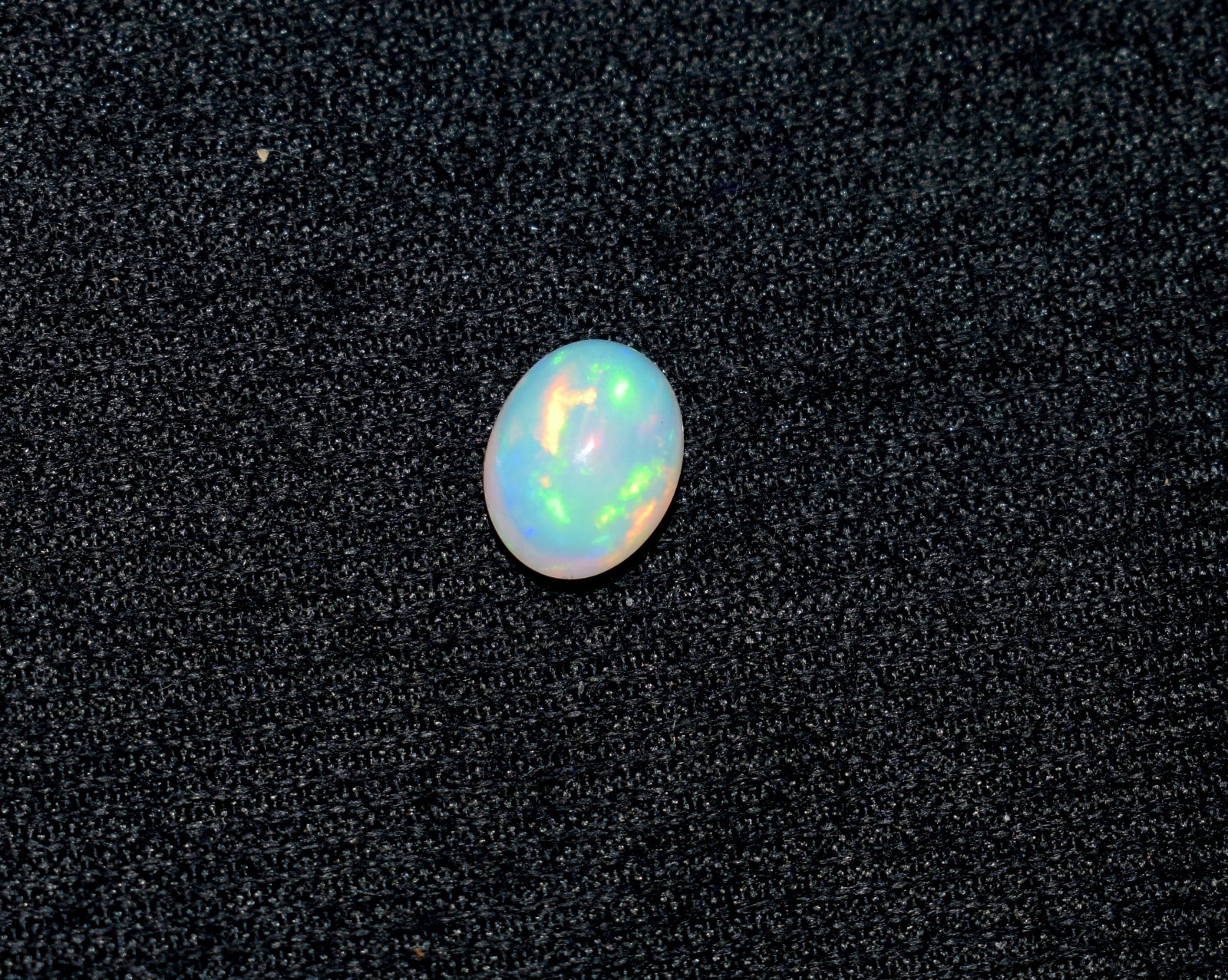 Natural Ethiopian Opal Wello Fire Opal Cabochon Gemstone 7X9mm Loose AAA 044