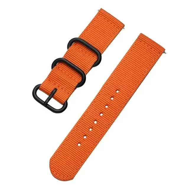 18mm 20mm 22mm Durable Military Woven Nylon Wrist Watch Band Quick Release Strap