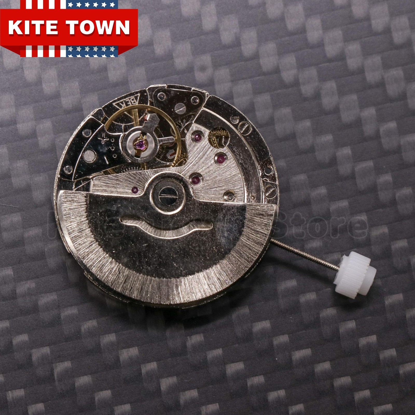 New Silver Automatic Date Movement For DG2813 Asian 2813