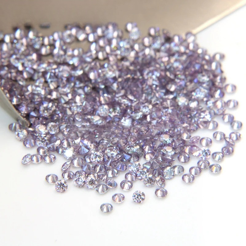 Factory Directly Round Cut 0.5-3ct Multicolor Loose Moissanites for DIY Jewelry