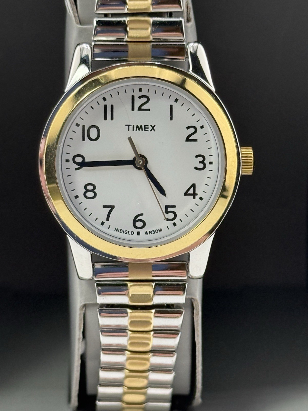 Timex® Women’s Two Tone Expansion Watch – T2N068- New!!