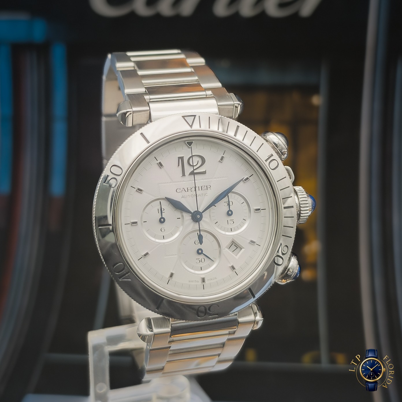 2025 | Cartier | Pasha de Cartier | Silver Dial | 41MM | Warranty | WSPA0018