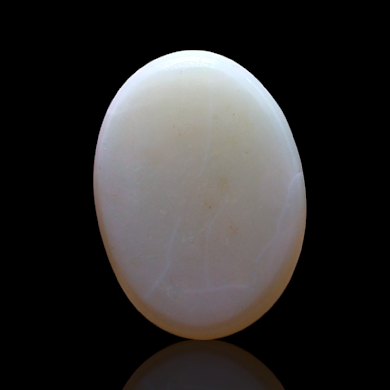 Natural Oval Fire Opal Gemstone 1.40 Cts Wire Wrap Cabochon Australia 10x7x3 mm