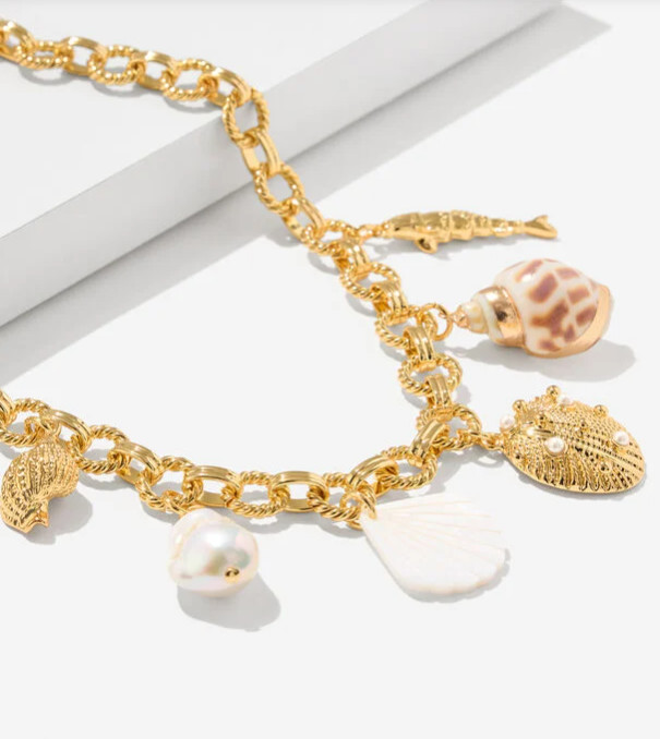 Talbots Seabrook Charm Necklace