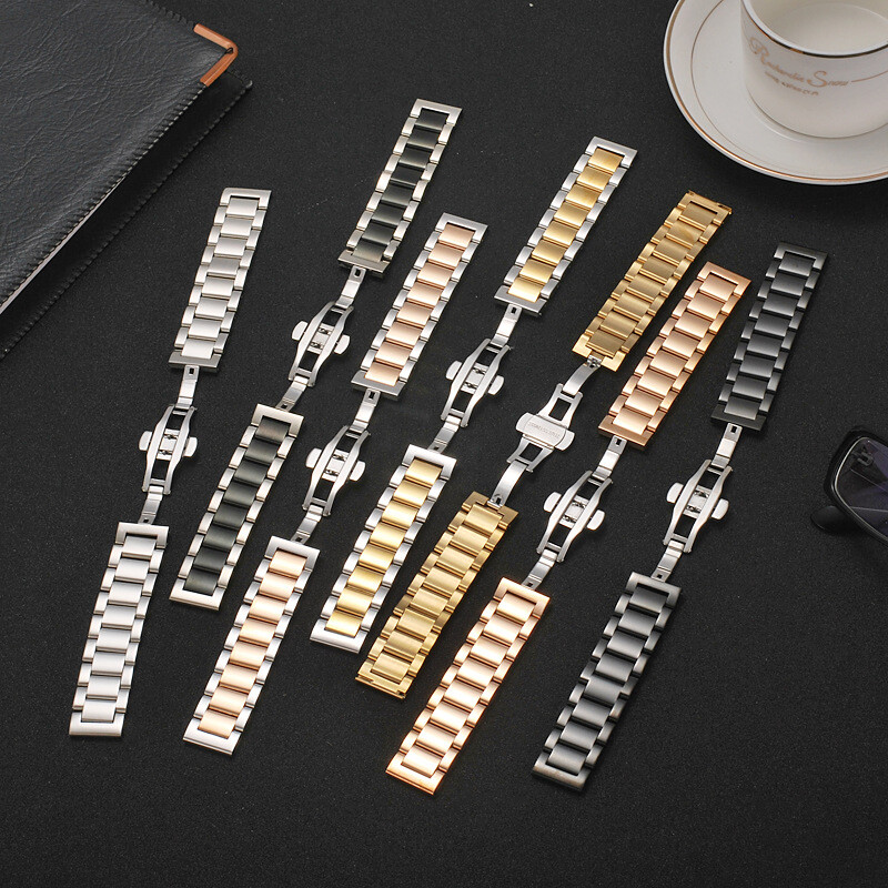 Premium Metal Bracelet Stainless Steel Watch Strap Band16/18/20/21/22/23/24/26mm