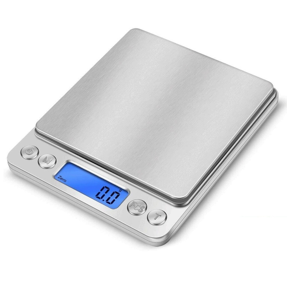 Weigh Gram Scale Digital Pocket Scale 2000g by 0.1g Food Scale Jewelry Kitchen