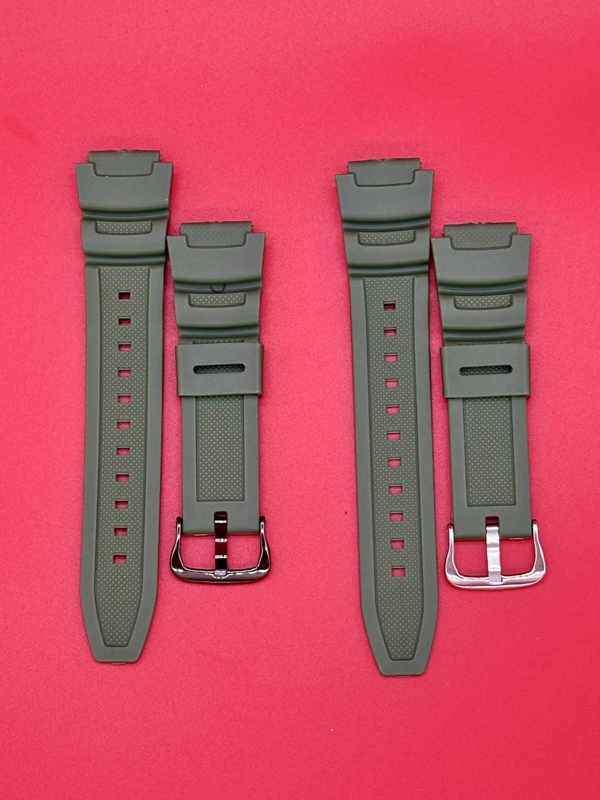 Soft Silicone Watch Band 18mm Rubber Strap – for Casio AE1200 AE1300 F91W A168