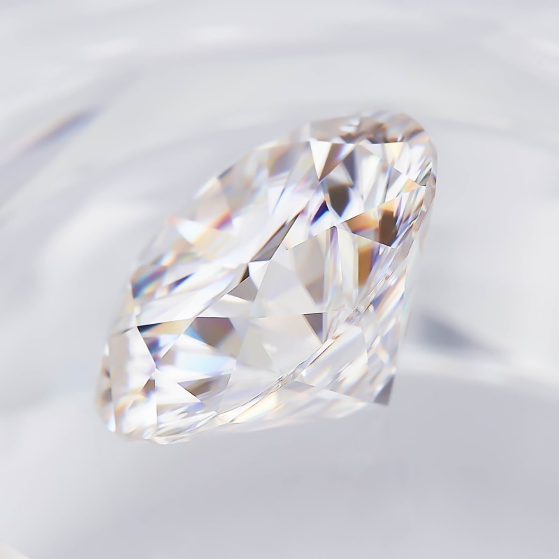 US Full Size Round Cut 0.1-10ct D Color VVS1 Loose Moissanite Stone with GRA