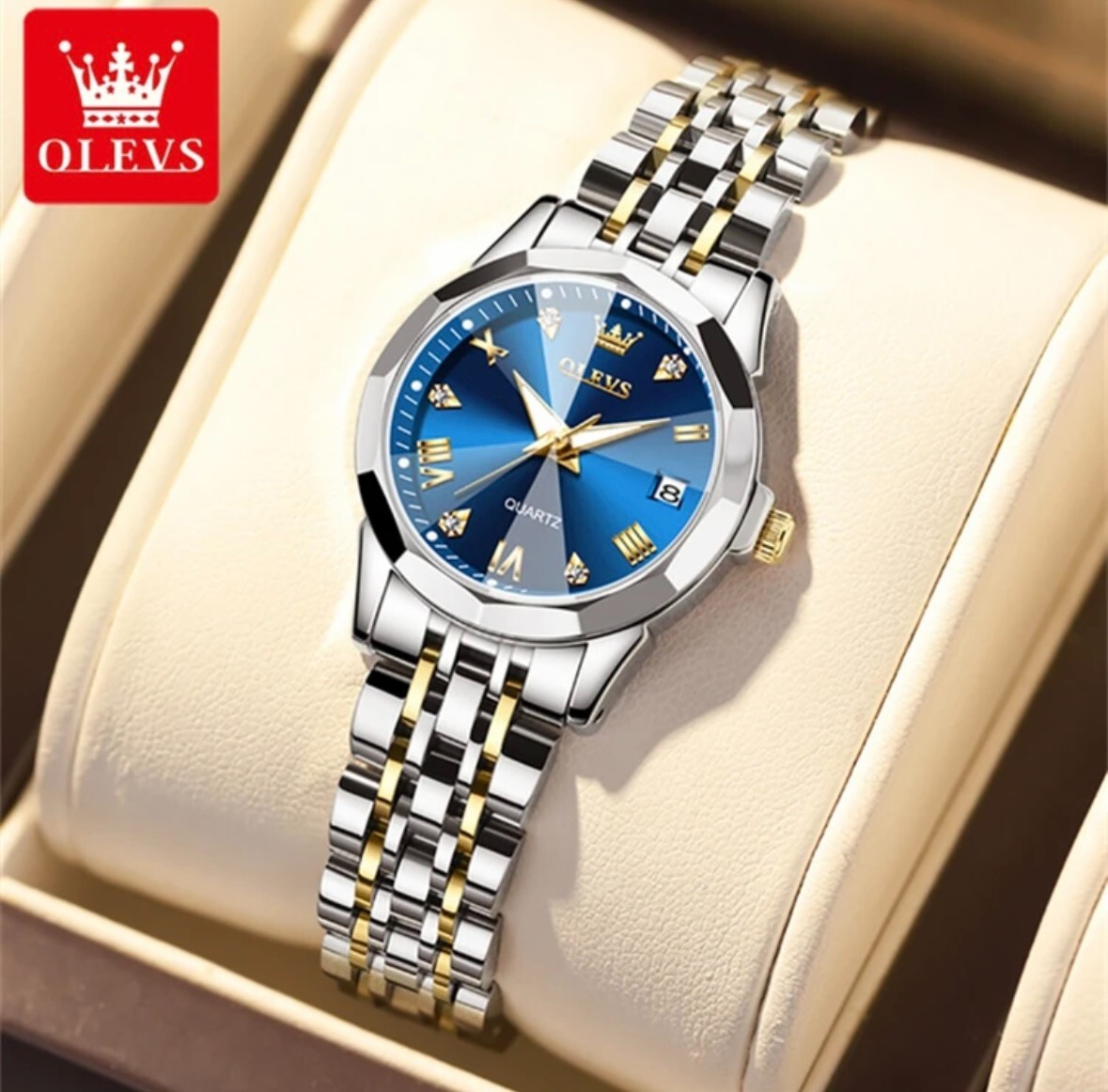 Woman’s Watch, Olevs, Brand New with White box. Choose Your Color.