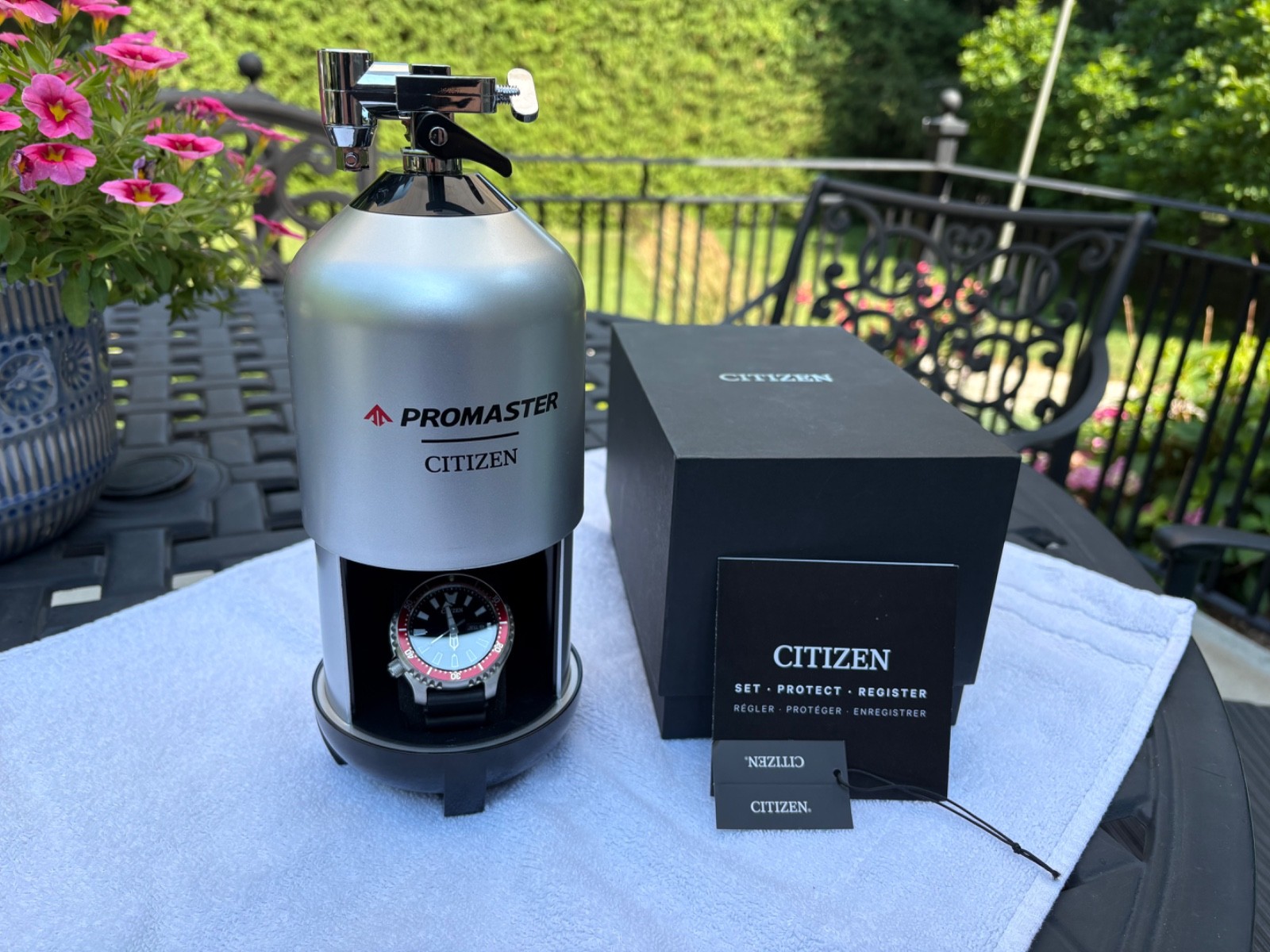 Citizen Promaster “fugu” NY0156-04E Automatic Dive Watch – Full Kit + Citizen Br