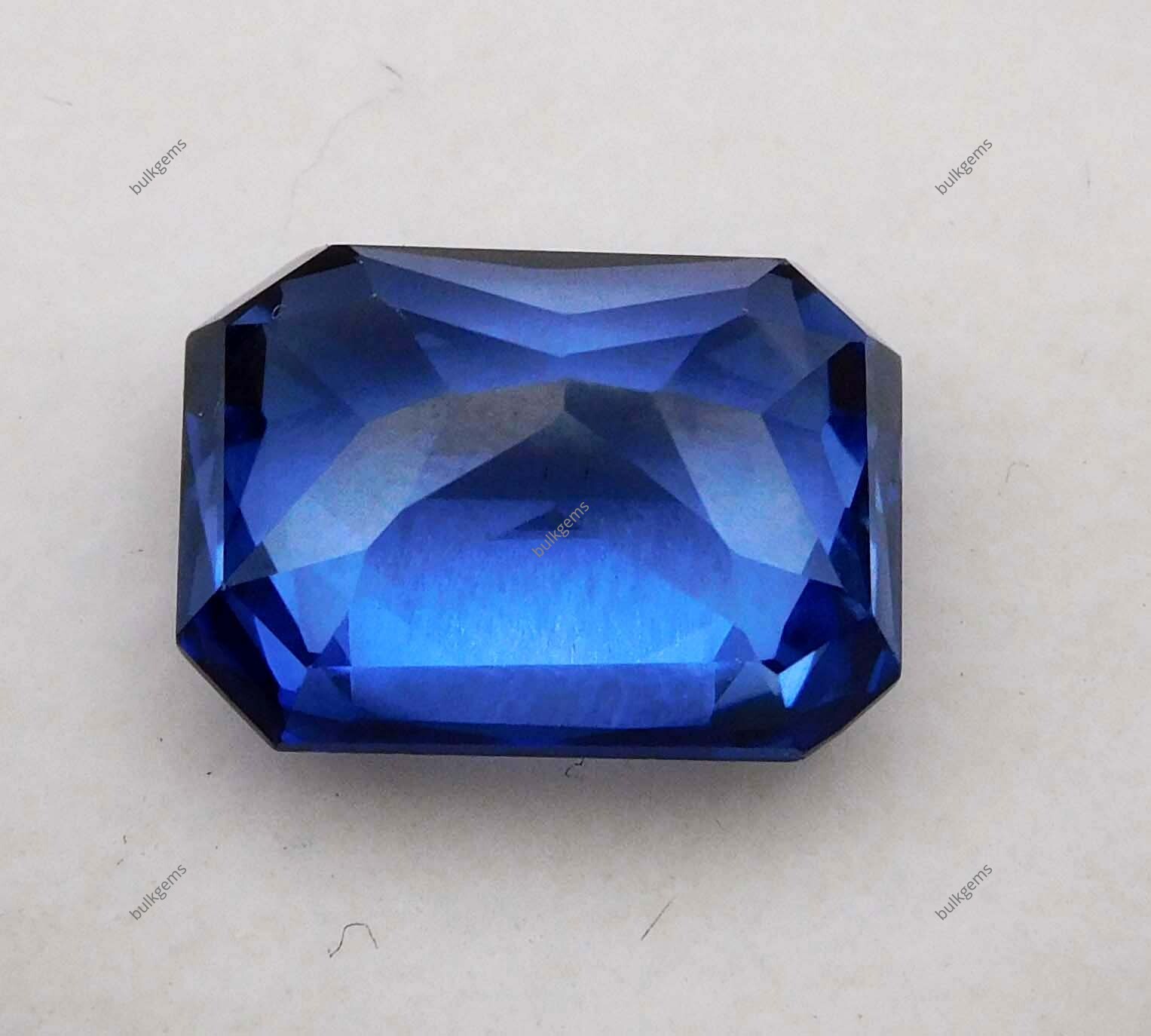 9.70 Ct Genuine Natural Blue Tanzanite Emerald Cut Certified Loose Gemstone