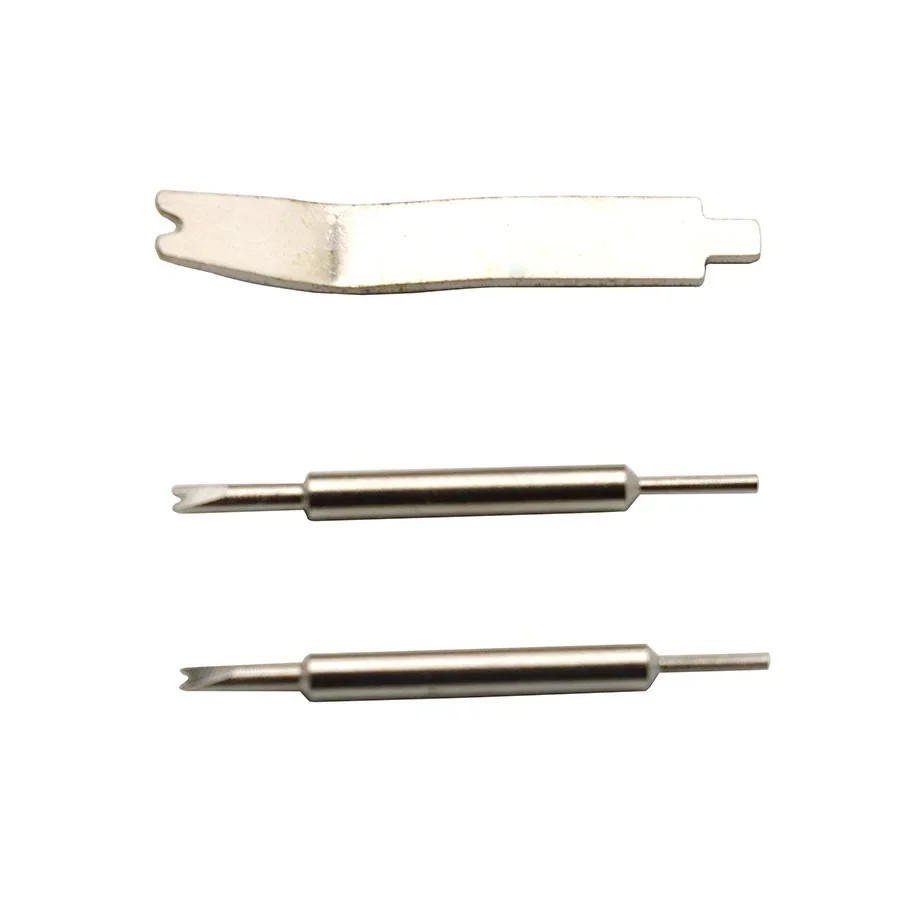 Watch Repair Spring Bar Tool Steel Link Remover Pin Pusher with Spare Tips