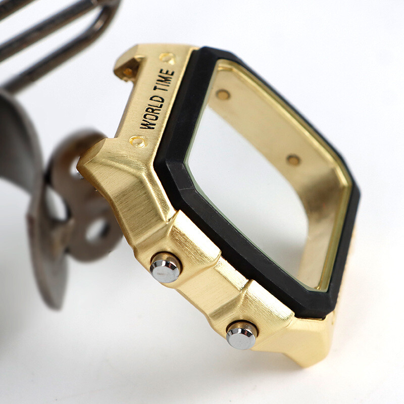 New Modified Steel Watch Case Shell Metal Case Fits For Casio AE1200 AE1300