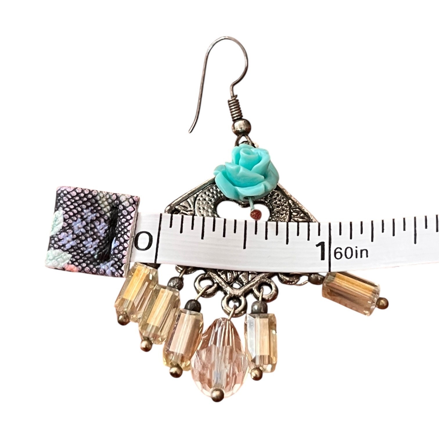2″ Womens Dangle Earrings Floral Jewelry Western Coastal Cowgirl