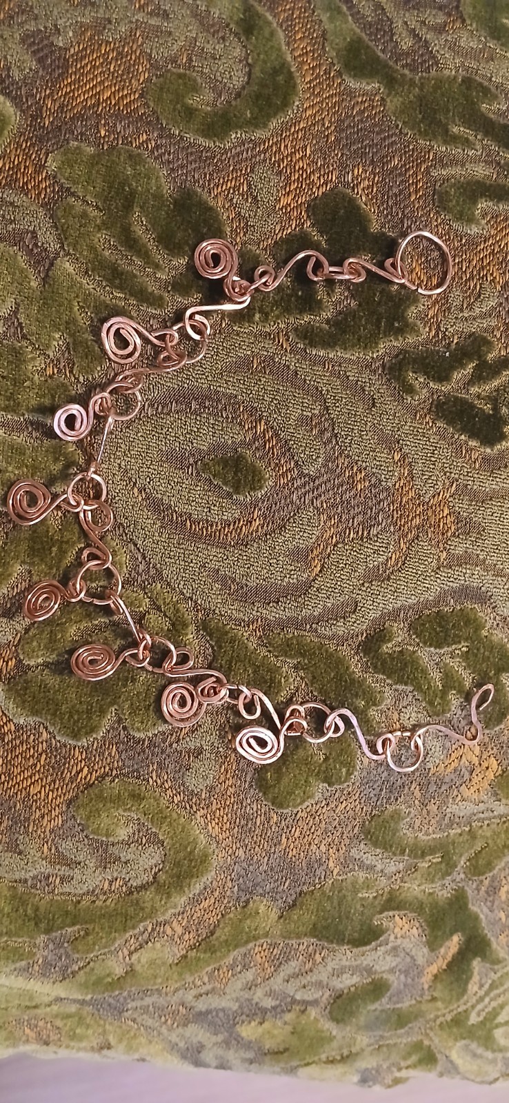 Handmade Pure Copper Charm Adjustable Anklet/Braclet