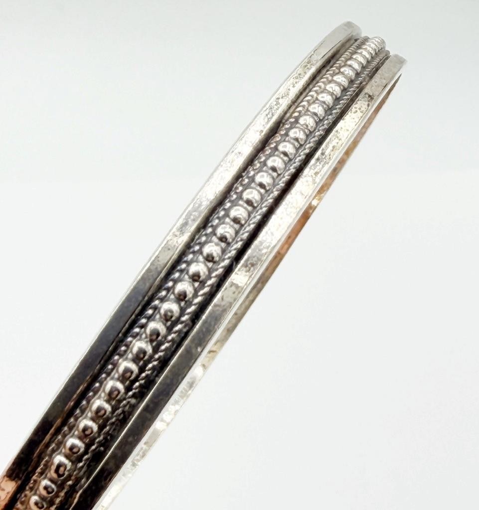 Vintage Danecraft Sterling Silver Bangle Bracelet A364