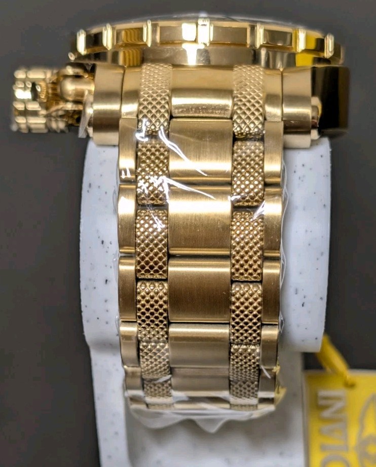 Invicta Coalition Forces Men’s Watch (Model 49093) – Triple Gold & Black
