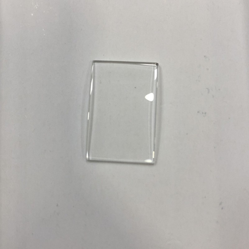 30mm Rectangular Single Domed Watch Crystal Glass Lens 20/22/24/28mm Width