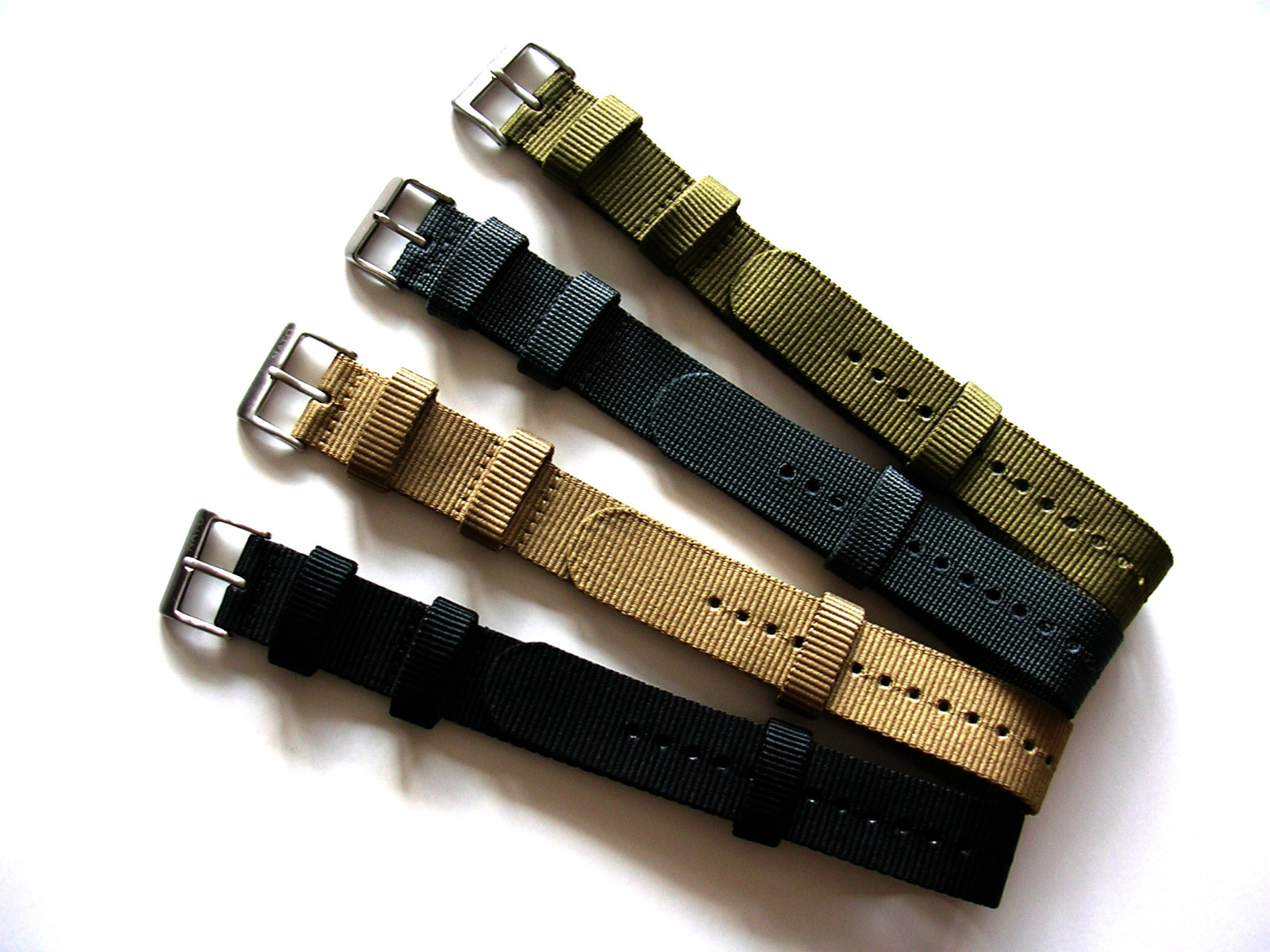 20m NATO G10® Aviator™ Military watchband Combat strap Ballistic Nylon IW SUISSE
