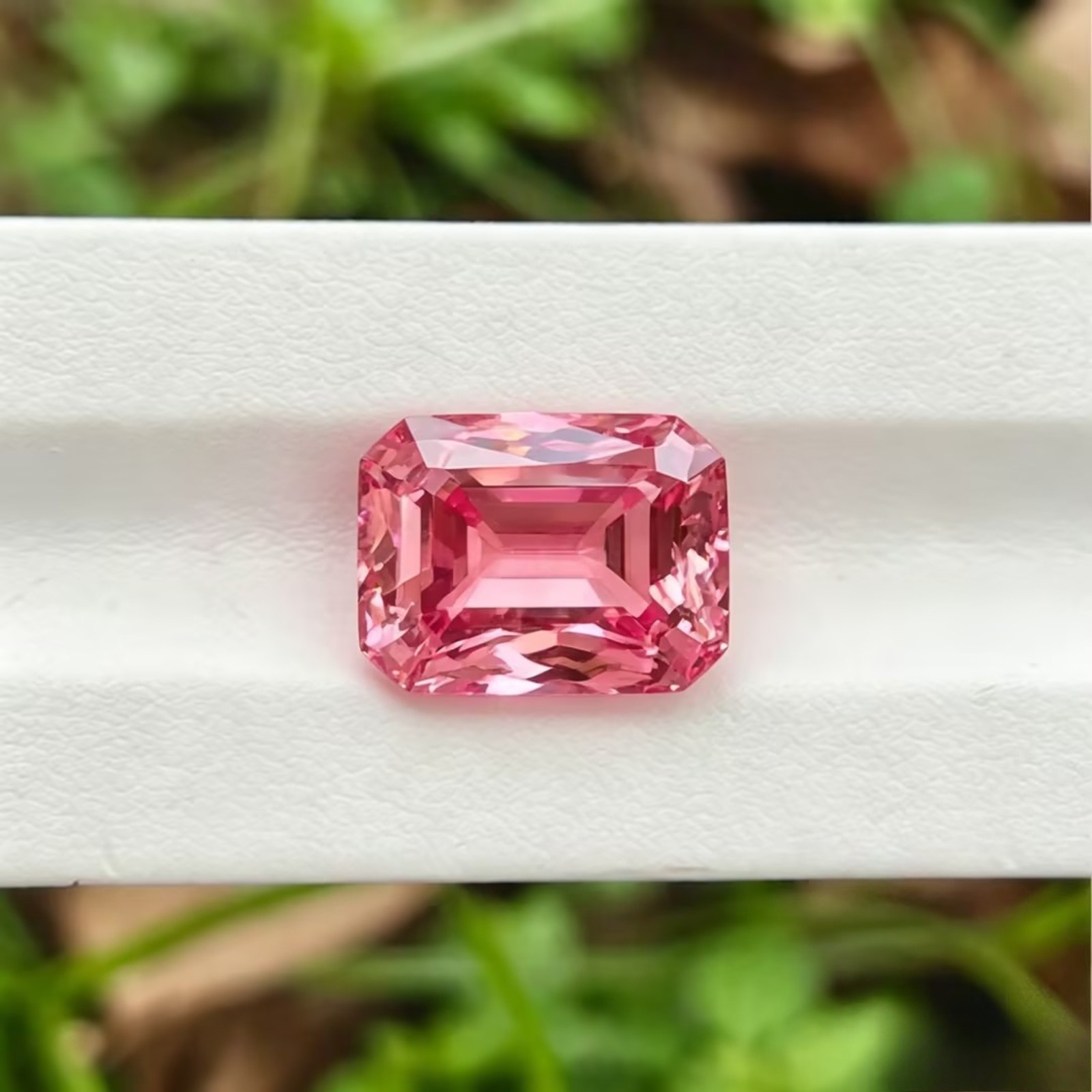 Lab Grown Padparadscha Gemstone 0.5-5ct For Ring Pendant Jewelry Making AGL