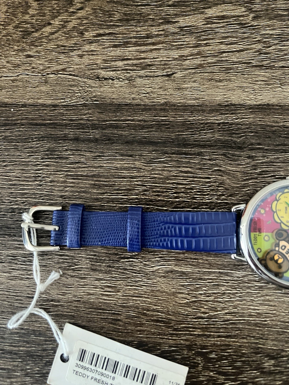Teddy Fresh Wristwatch Unisex NEW -AS IS (see description) RARE! Genuine Leather
