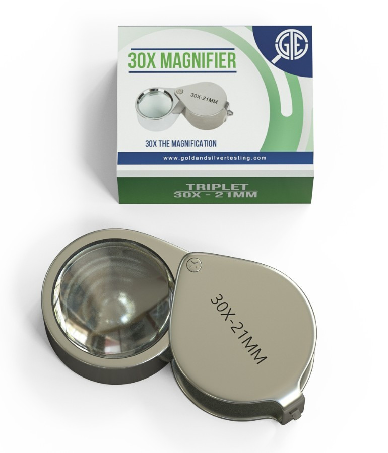Gold Jewelry Acid Test Kit 9k 10k 14k + Digtal Scale & 30x Loupe + Storage Box