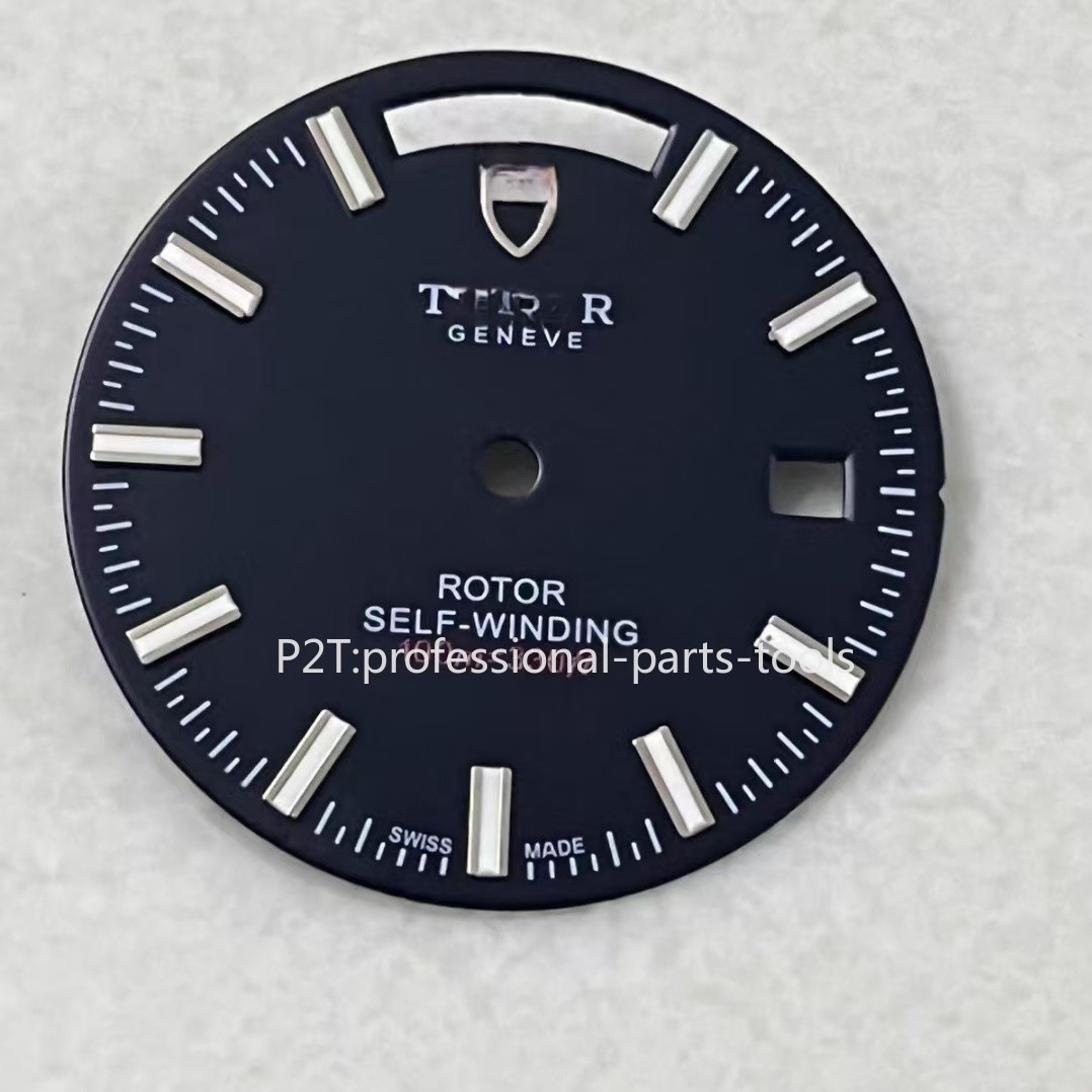 29mm Watch Dial Fits for 2834 Movement Tudor Classic Prince Date-Day Watch Face