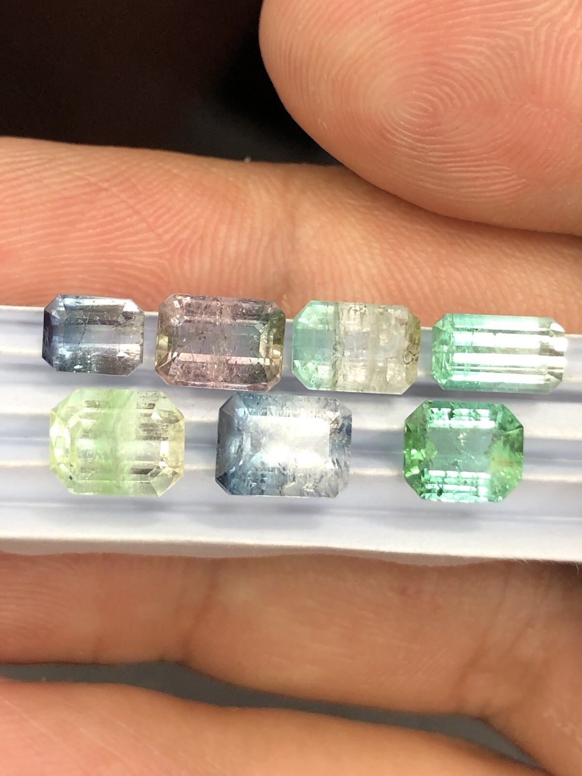 4 Ct Pink Faceted Tourmaline Lot From Afghanistan