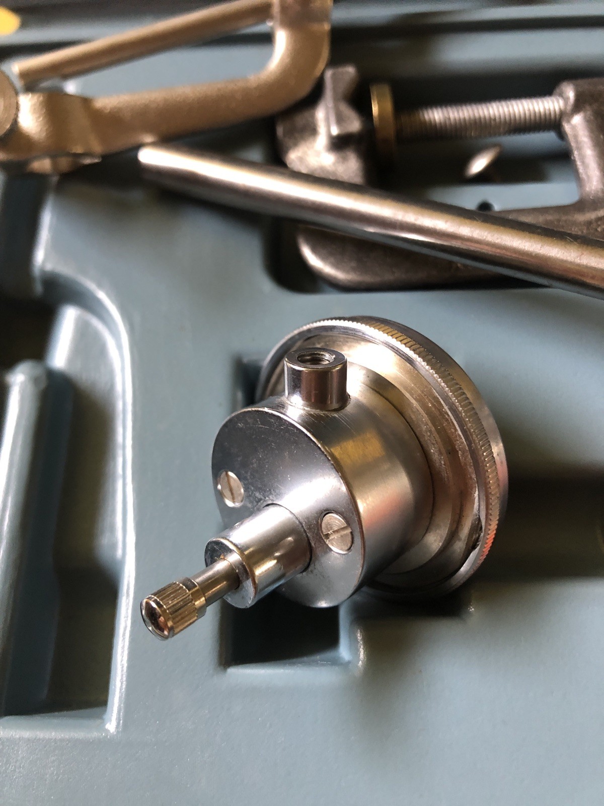 Ames Waltham Mass Watchmaker Lathe Caliper Set NOS More Than 50 Years Old