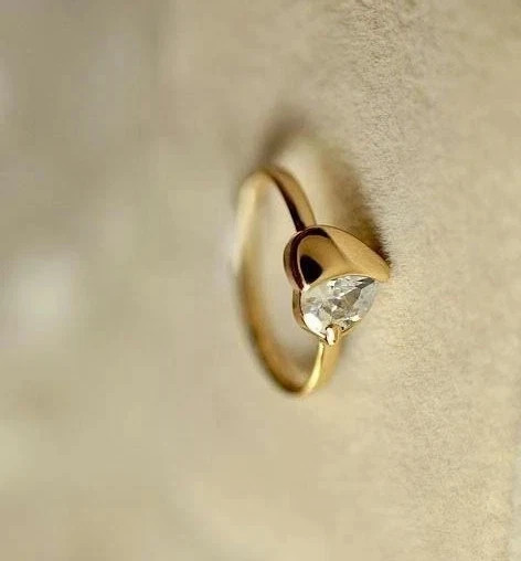2.50 Ct Round Cut Simulated Diamond Stunning Band Ring 14k Yellow Gold Plated