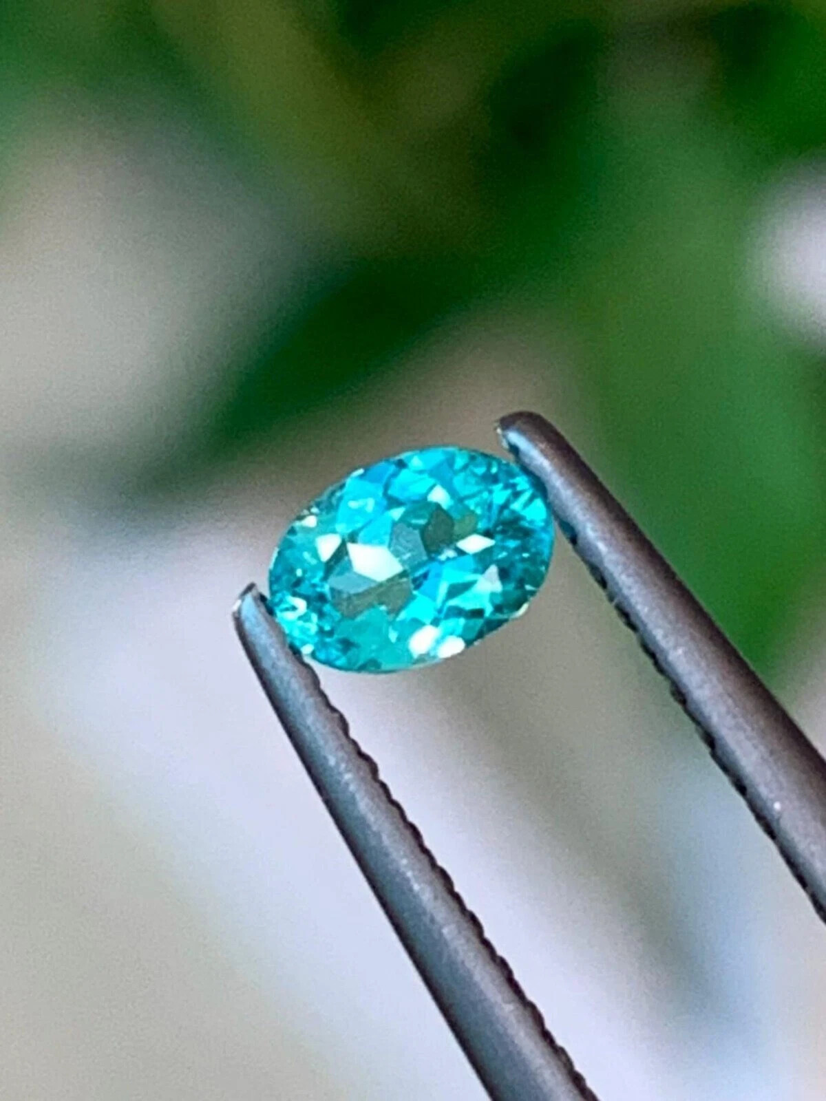 Certified Natural Paraiba Tourmaline 3.89 Ct Blue Oval Cut Loose Gemstone
