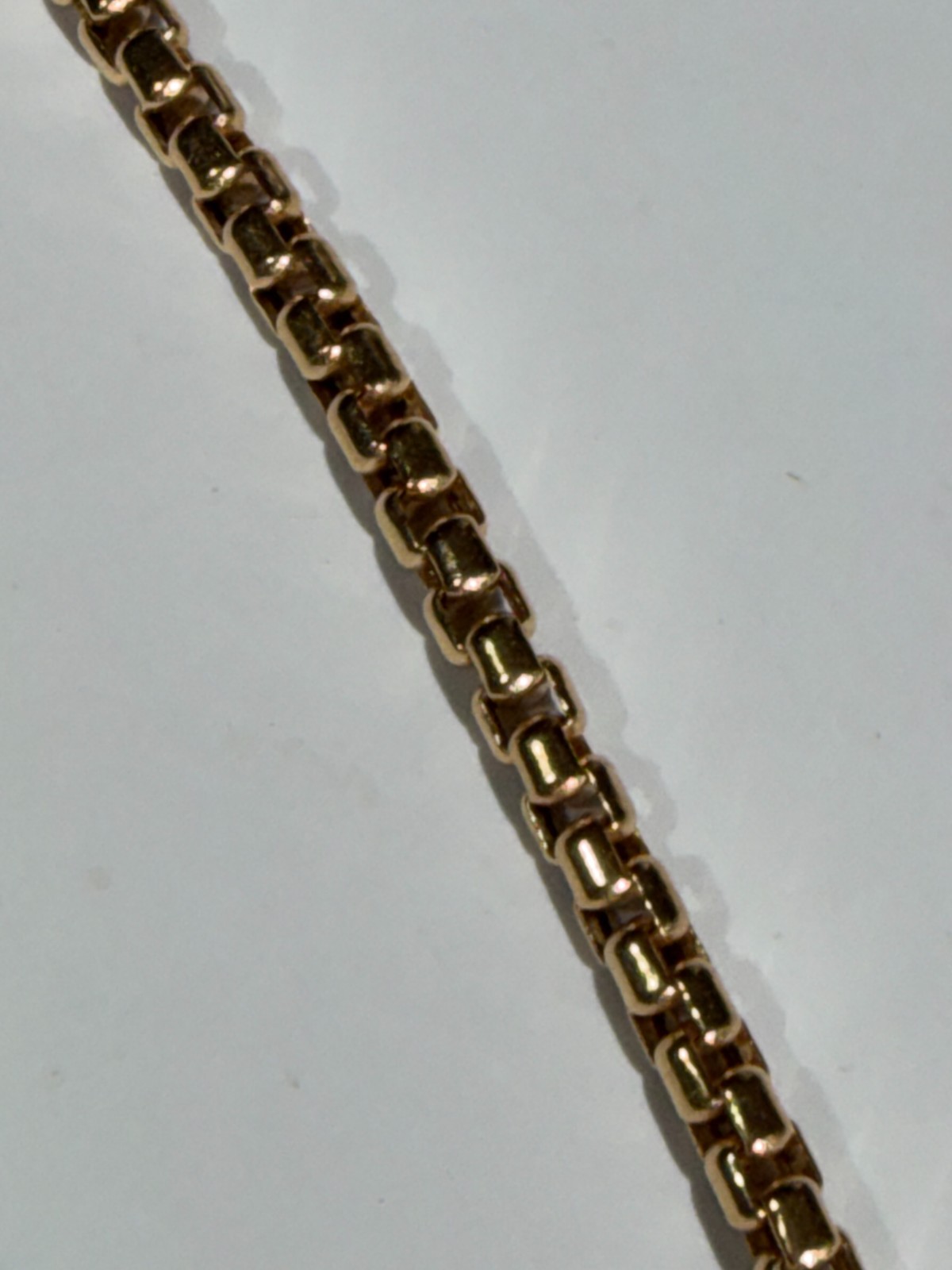 David Yurman Box Chain Necklace 18K Yellow Gold, 2.7mm, 22 in