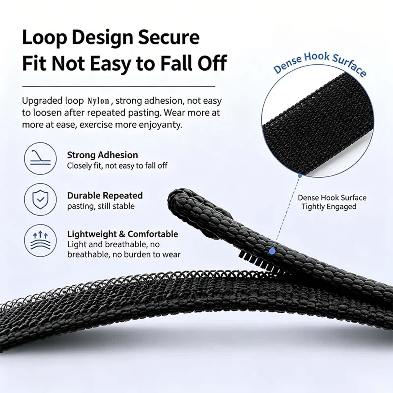 For Google Fitbit Air 2026 Nylon Adjustable Sports Loop Replacement Band Strap