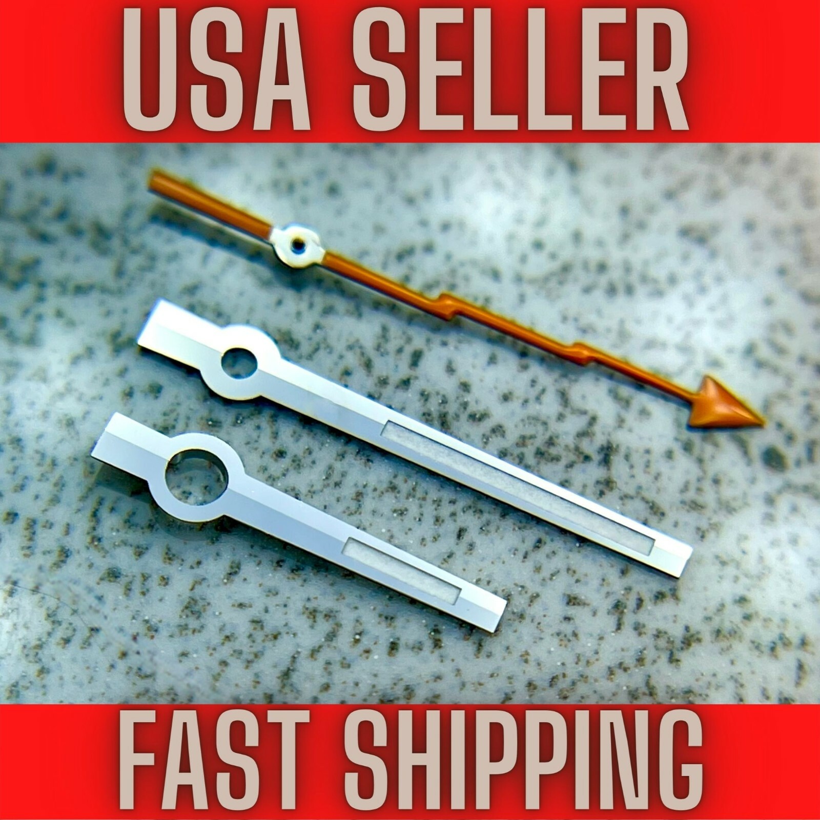 Hands set for Mod Fits Seiko NH35,NH36,7s26,7s36 SKX007. US Seller, US SHIP