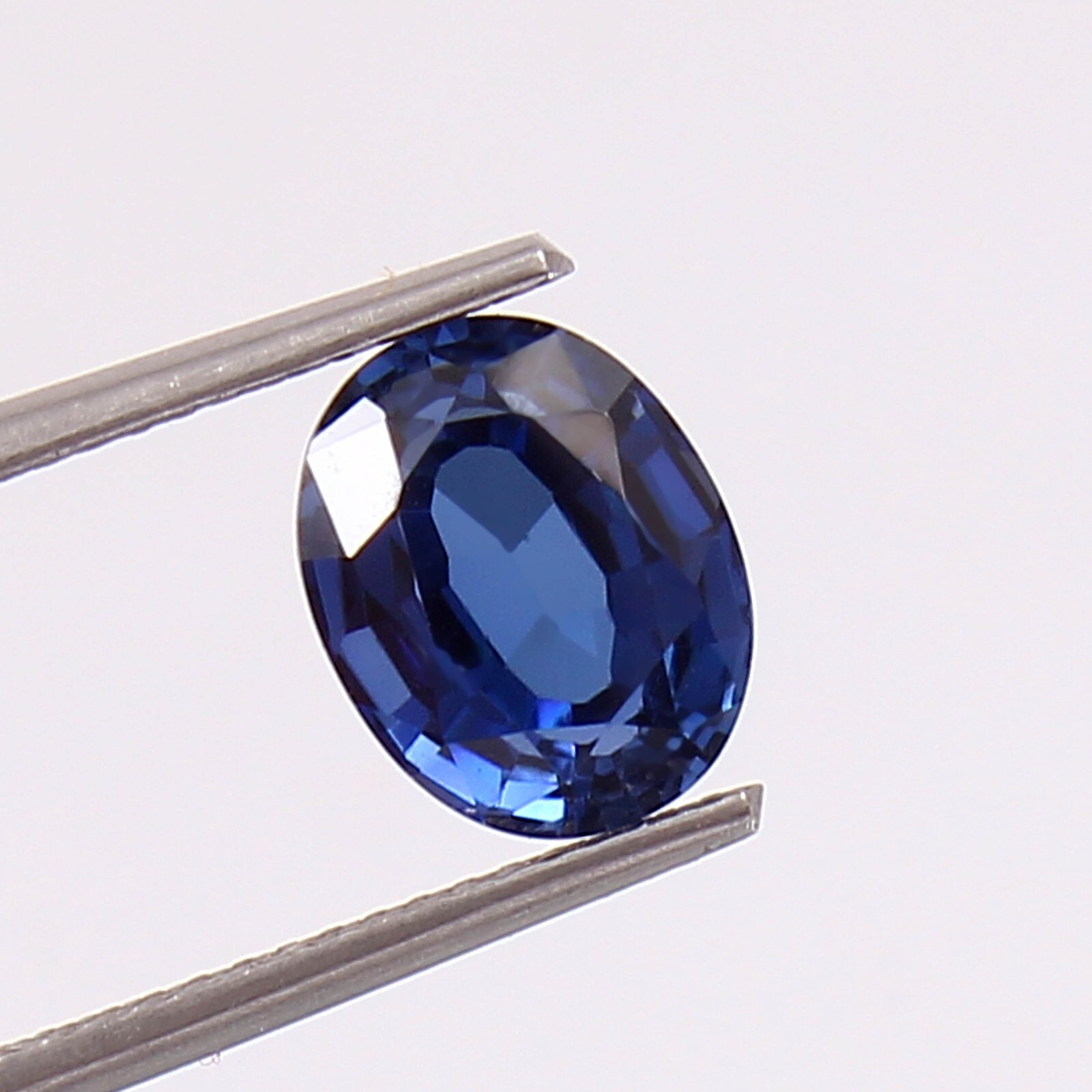 AAA Natural Flawless Ceylon Blue Sapphire Loose Oval Gemstone Cut 1.20 CT -7x5MM