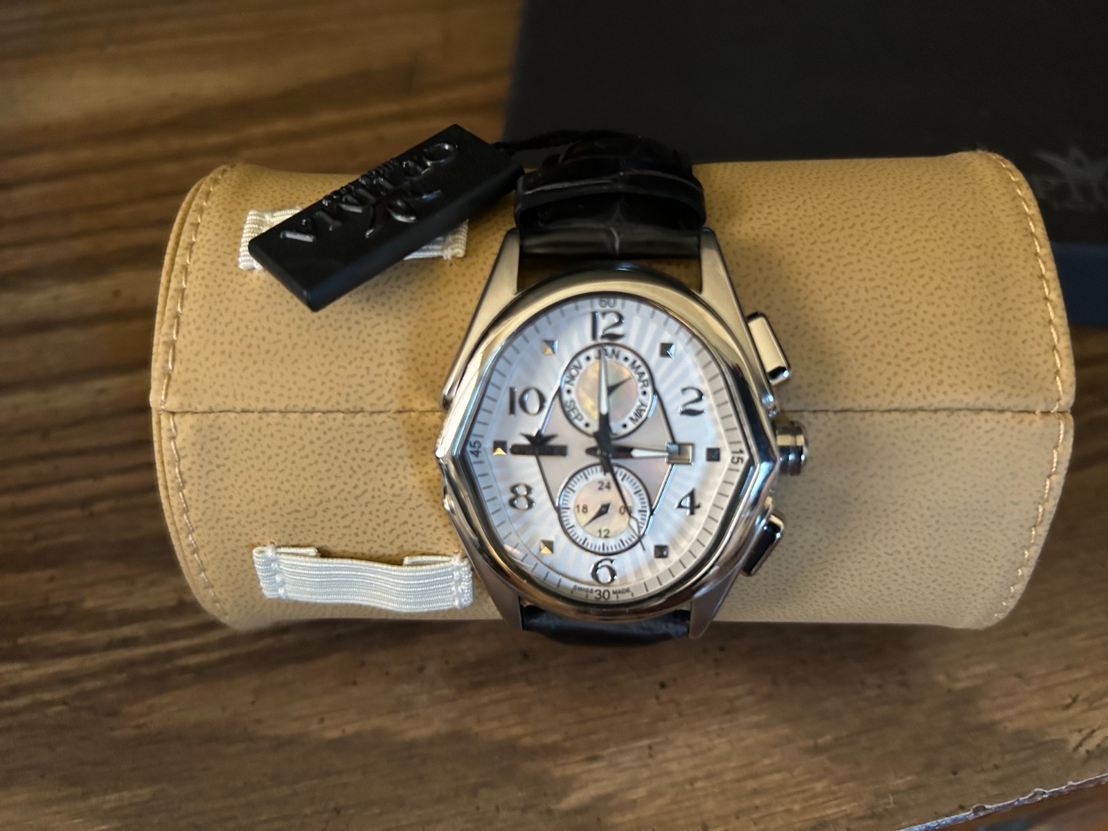 Optima • Swiss Multifunction Watch • Stainless Steel 42mm Quartz • 5ATM • OSC272