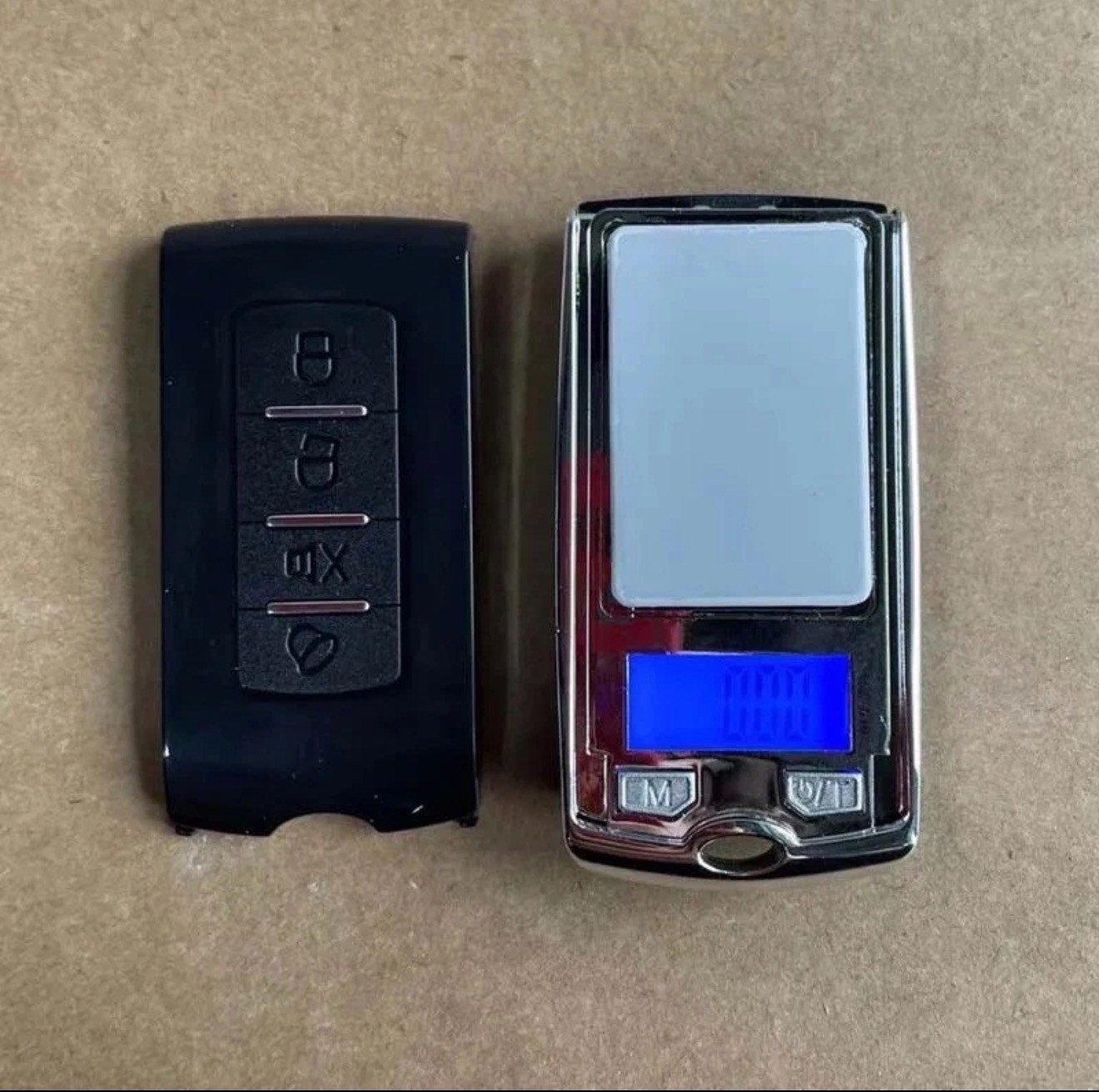 Portable Car Key Digital Scale 0.01g-100g/200g Mini Jewelry Weighing LCD Display