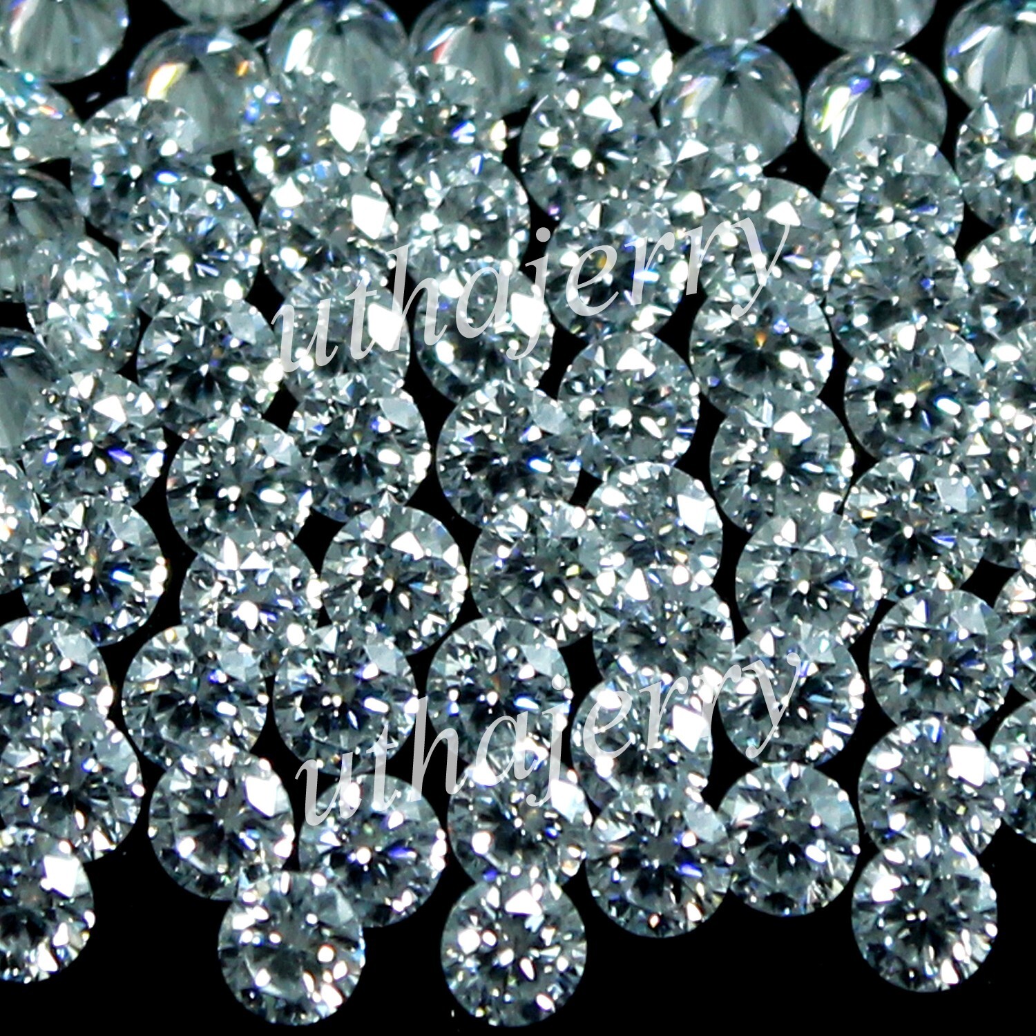 Natural 4.00 Ct VVS1 D Color Diamond HIP HOP Jewelry 0.80 MM Round 1000 Pcs Lot