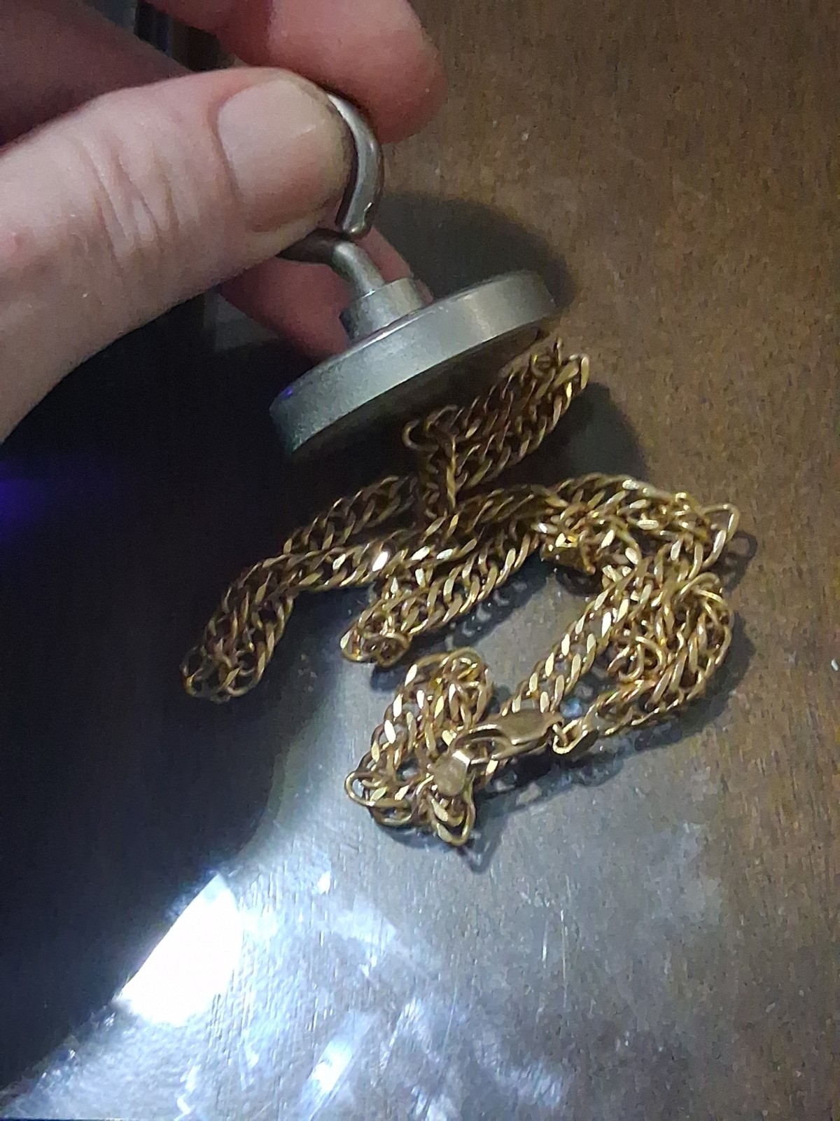 14k Italy Yellow Gold Double Cuban Curb Link Chain Necklace 18in 25.9Grams