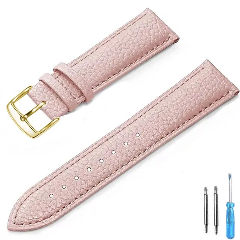 Genuine Leather Watch Band 12mm 14mm 16mm 18mm 20mm 22mm Watch Strap for Man Wom