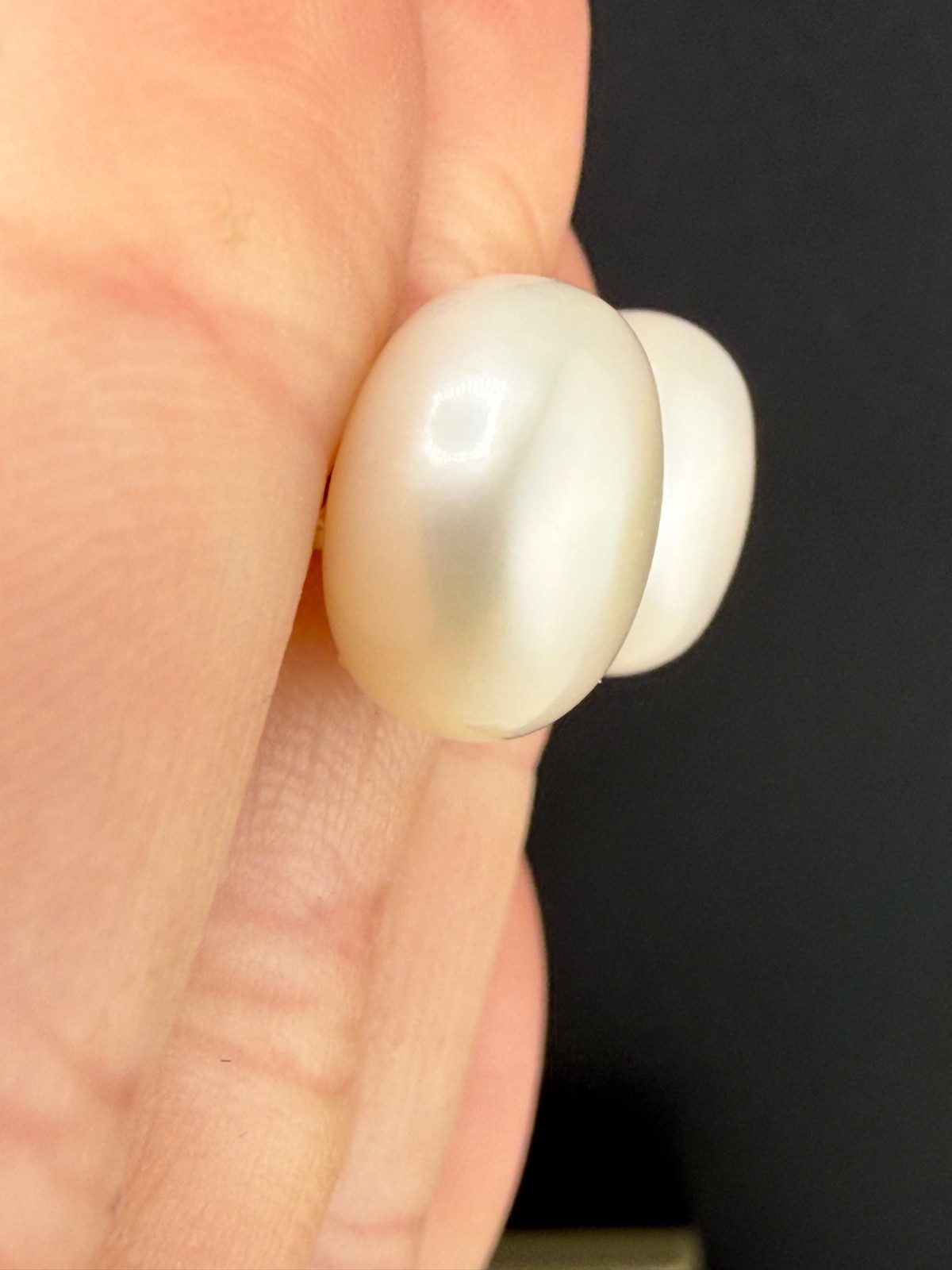 Vintage Honora Freshwater Pearl Necklace Pierced Earrings 36” Endless
