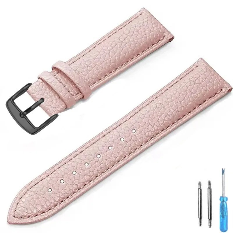 Genuine Leather Watch Band 12mm 14mm 16mm 18mm 20mm 22mm Watch Strap for Man Wom