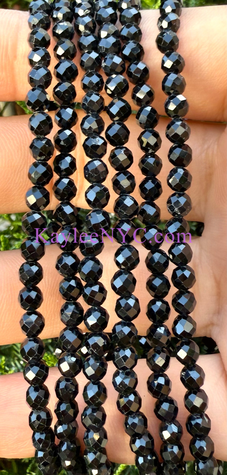 Wholesale 6 Pcs Natural Pink Opal 4mm Faceted 7.5” Stretch Bracelet