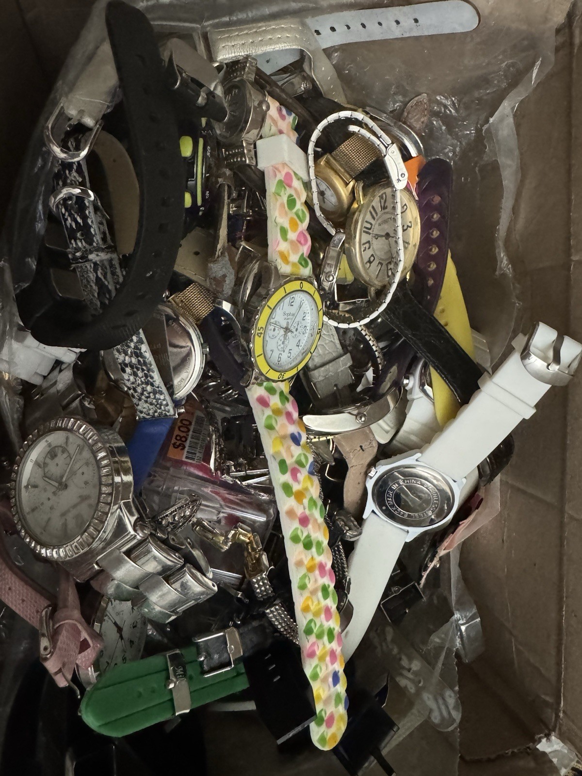 Seiko Mixed Lot Unisex Adult Wristwatches 80+ watches/ 7+ lbs