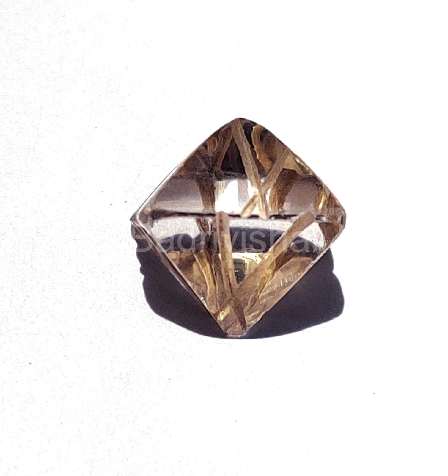 Raw Diamond 4.01Ct D-Color Certified Colorless CVD Loose Gemstone FL-Clarity EKU