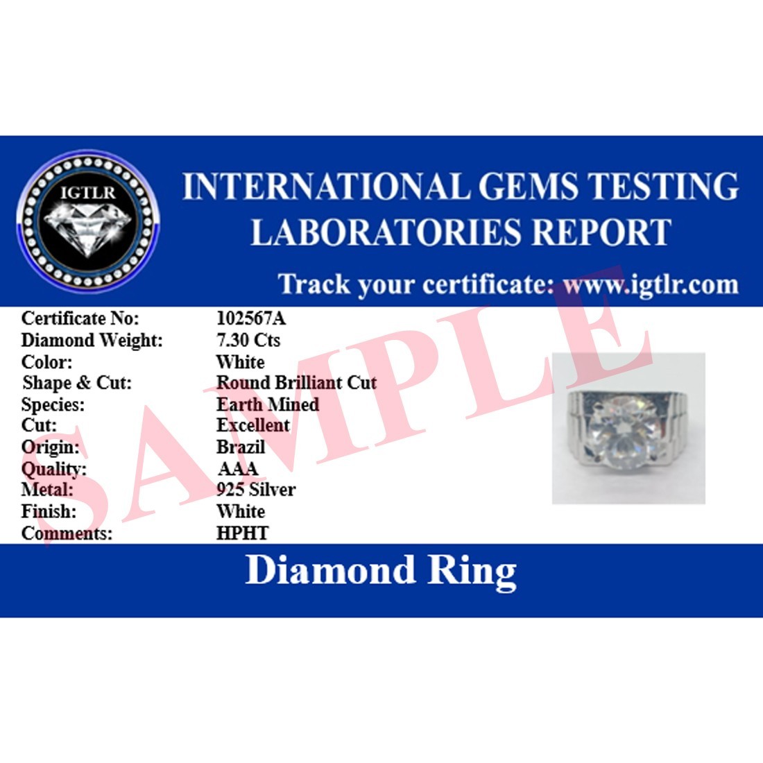RARE 3.00 Ct Certified White Diamond Asscher Cut Solitaire Ring 925 Silver