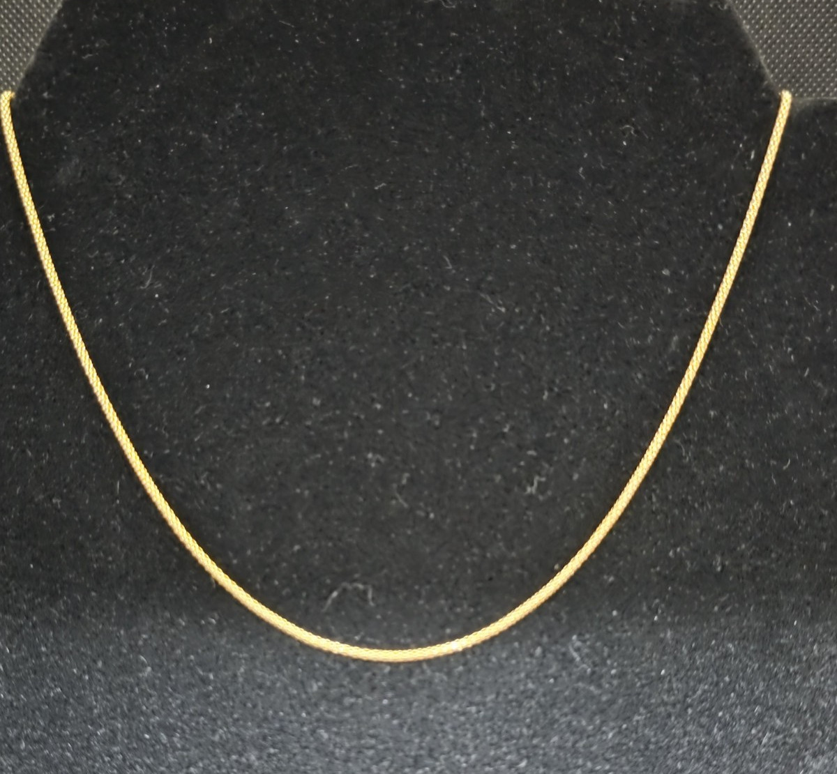 Designer Gold Vermeil Popcorn Chain Necklace 925 Sterling Silver 18″ 1.75mm