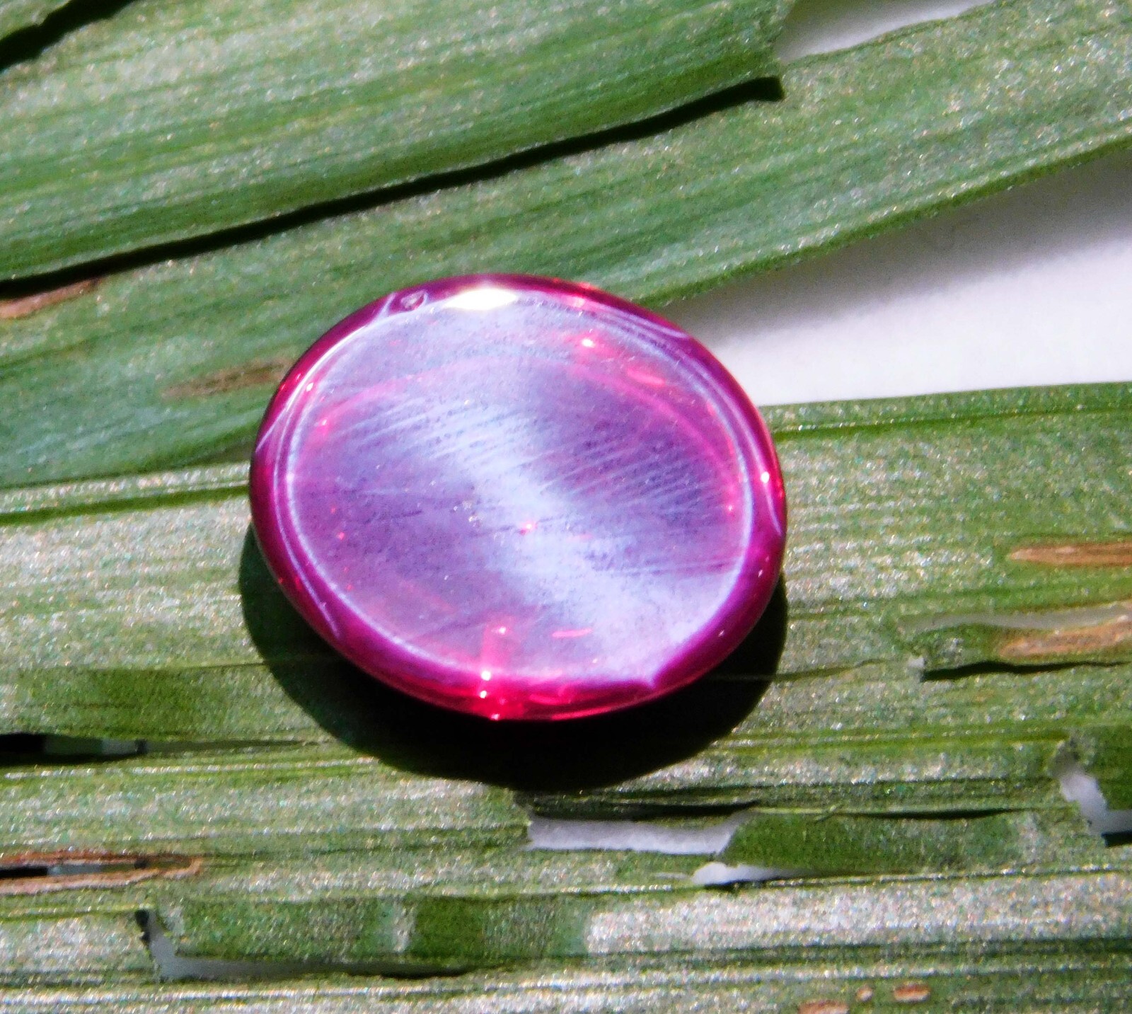 71.15 Ct Natural Red Star Ruby Cabochon Cut CERTIFIED Loose Gemstone 6 Rays