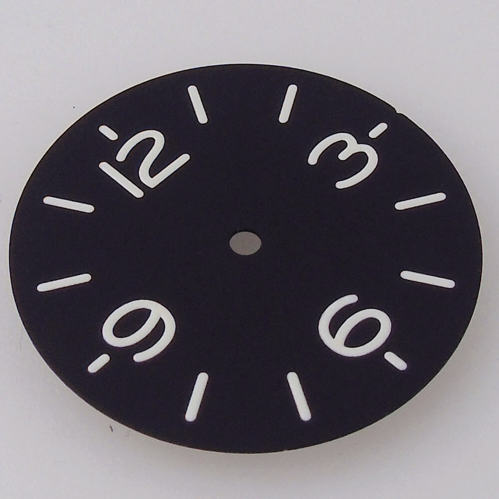29mm Fit NH35 NH36 PT5000 2824 Black Watch Dial Set Watch Parts Accessories New