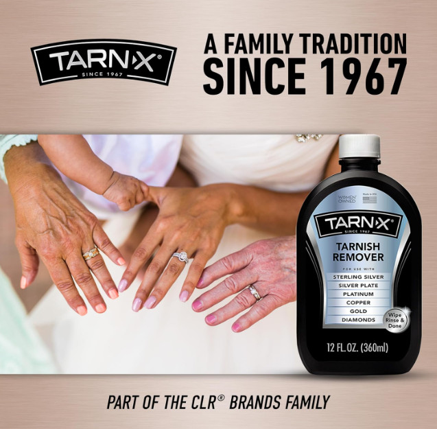 Tarnish Remover 12 Oz. Tarn-X Silver Gold Copper Clean & Polish Jewelry Cleaner
